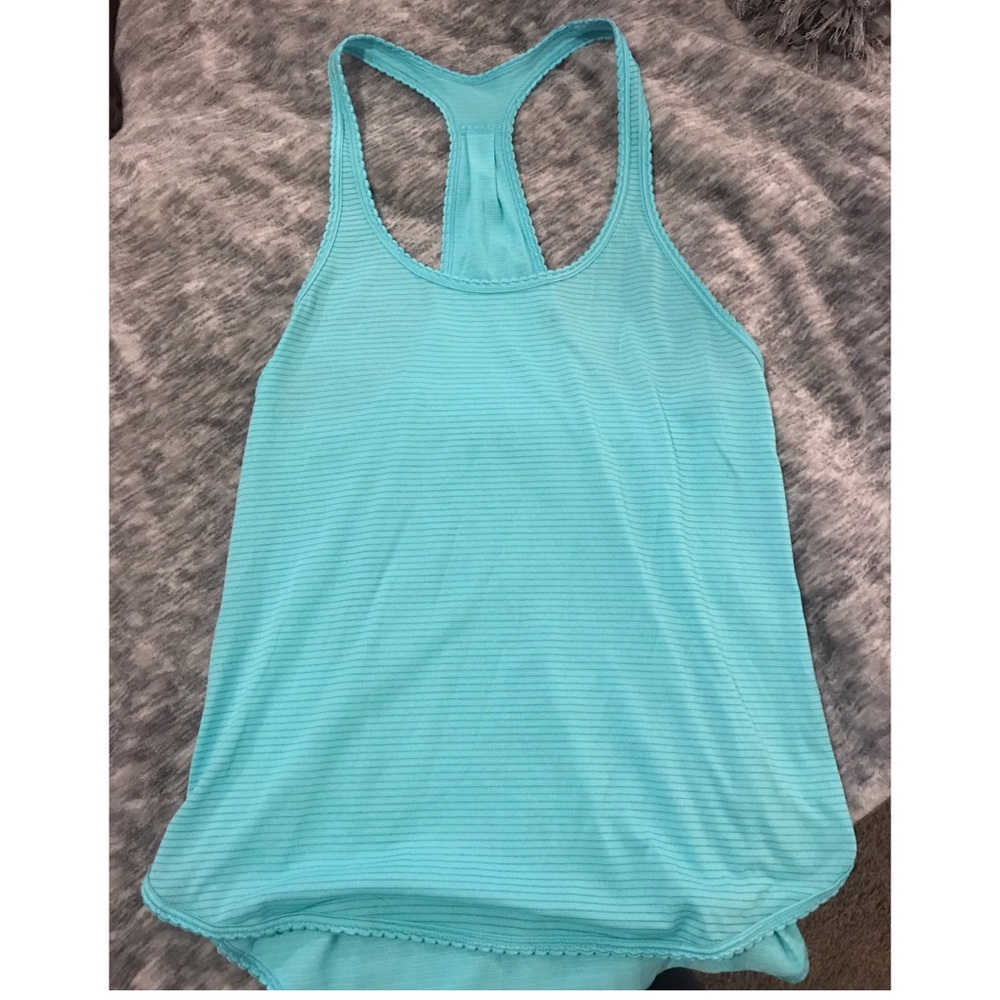 Light blue lululemon tank size 4